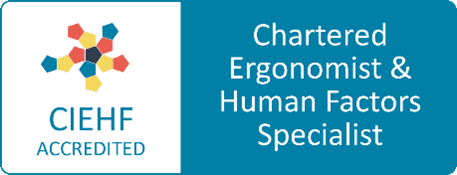 Chartered ergonomist & Human Factors Specialist